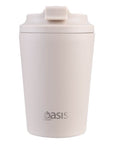 Oasis Double Wall Insulated Coffee Cup 360ml Oat - LIFESTYLE - Coffee Mugs - Soko and Co