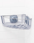 OXO StrongHold Suction Corner Shower Basket - BATHROOM - Suction - Soko and Co