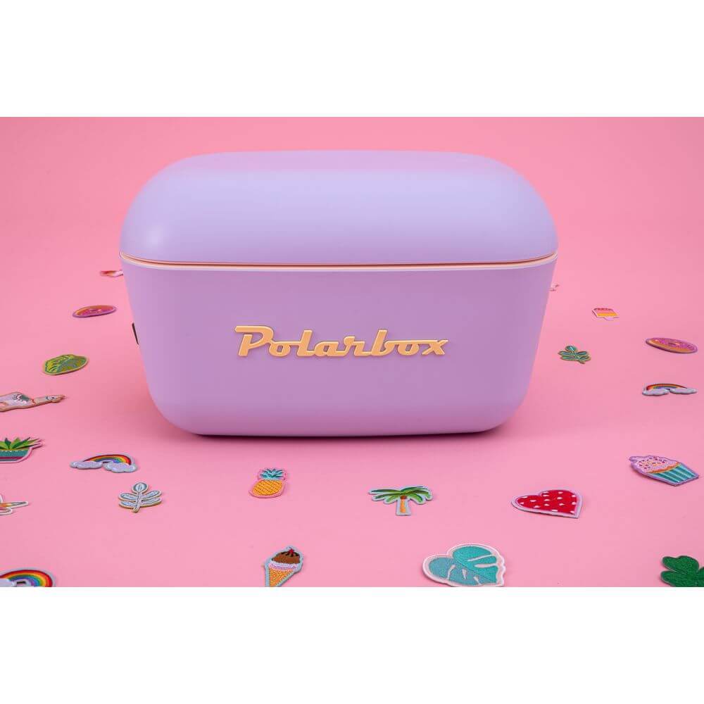 Polarbox 12L Ice Box Lilac & Gold - LIFESTYLE - Picnic - Soko and Co