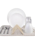 Pop Up Drying Mat Almond