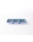 Prepara 3 Section Taco Tray Blue