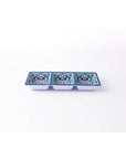 Prepara 3 Section Taco Tray Blue