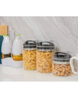 Prepara Evak Glass Container With Gloss Black Compact Handle Mini - KITCHEN - Food Containers - Soko and Co