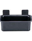 Prima Adhesive Shower Basket Black