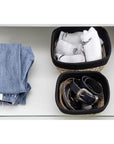 Rika Small Rectangular Storage Basket Black & Natural - HOME STORAGE - Baskets and Totes - Soko and Co