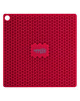 Silicone Square Hot Plate Trivet Red - KITCHEN - Accessories and Gadgets - Soko and Co