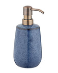 Sirmione Ceramic Soap Dispenser Reactive Blue
