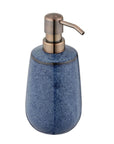 Sirmione Ceramic Soap Dispenser Reactive Blue