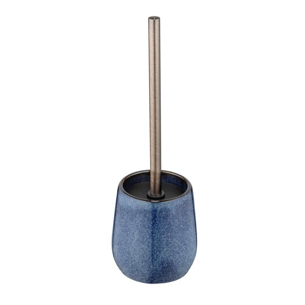 Sirmione Ceramic Toilet Brush Reactive Blue - BATHROOM - Toilet Brushes - Soko and Co