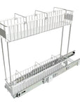 Small 2-Tier Pull Out Drawer White - KITCHEN - Shelves and Racks - Soko and Co