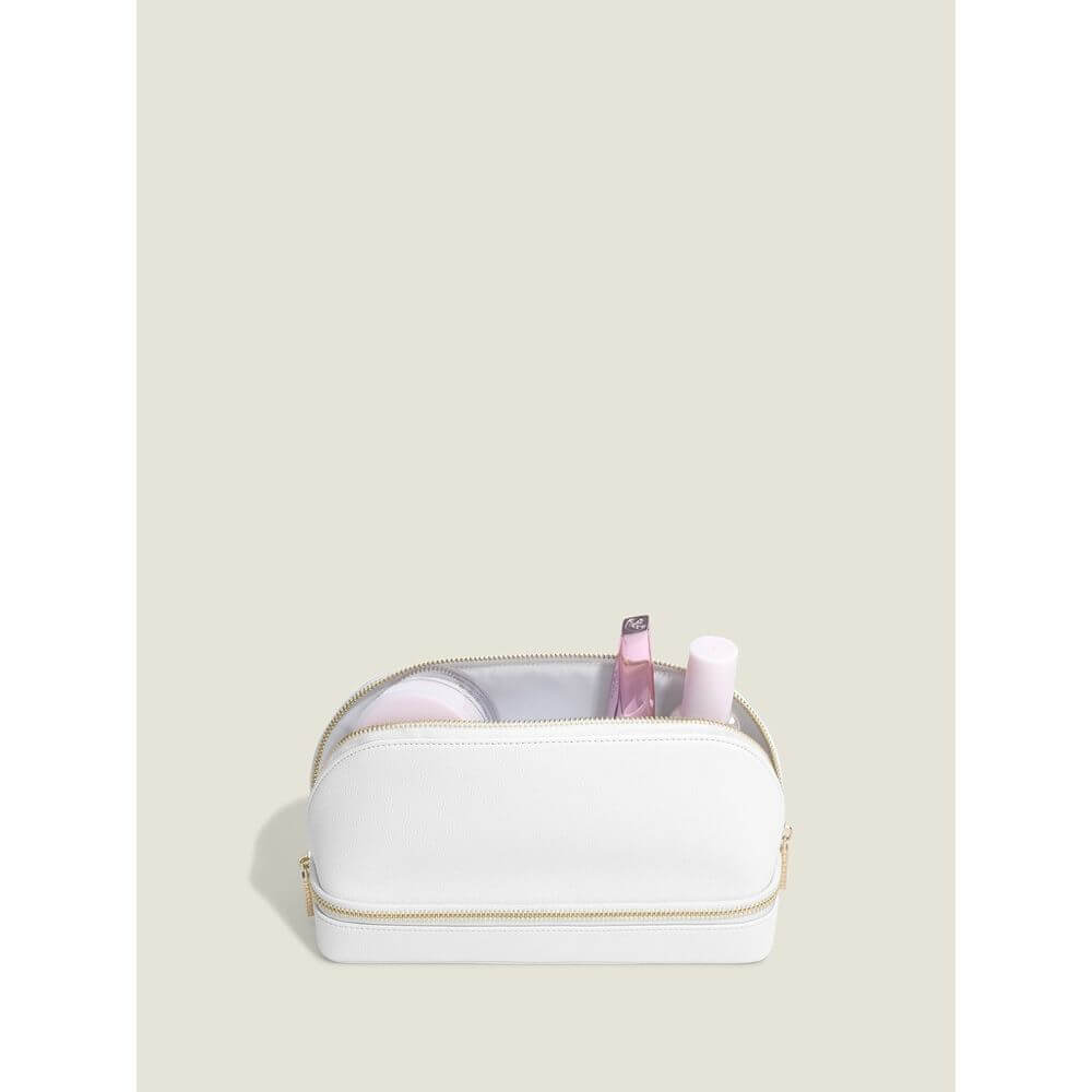 Stackers Jewellery Makeup Bag White - BATHROOM - Makeup Storage - Soko and Co