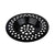 Stainless Steel Sink Strainers 2 Pack Matte Black - KITCHEN - Sink - Soko and Co
