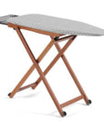 Stirolight Ironing Board on Wheels Cherry Wood - LAUNDRY - Ironing - Soko and Co