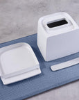 The Ledge Tissue Holder Cube - BATHROOM - Makeup Storage - Soko and Co