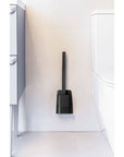 Vigar Essential Eco Wall Mounted Toilet Brush Black