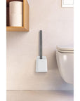 Vigar Essential Eco Wall Mounted Toilet Brush White - BATHROOM - Toilet Brushes - Soko and Co