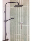 Vigar Zense Stainless Steel Squeegee with Hanger - BATHROOM - Accessories - Soko and Co
