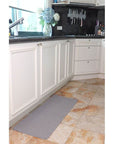 White Magic Non-slip Shower Mat Platinum