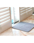 White Magic Non-slip Shower Mat Square Platinum - BATHROOM - Safety - Soko and Co