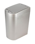 White Magic Smart Bathroom Bin Stainless Steel