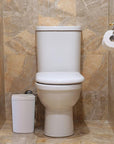 White Magic Smart Bathroom Bin White - BATHROOM - Bins - Soko and Co