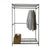 2 Shelf Clothes Rack Matte Black - WARDROBE - Garment Racks - Soko and Co