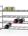 24 Bottle Stackable Wine Rack Black - WINE - Wine Racks - Soko and Co