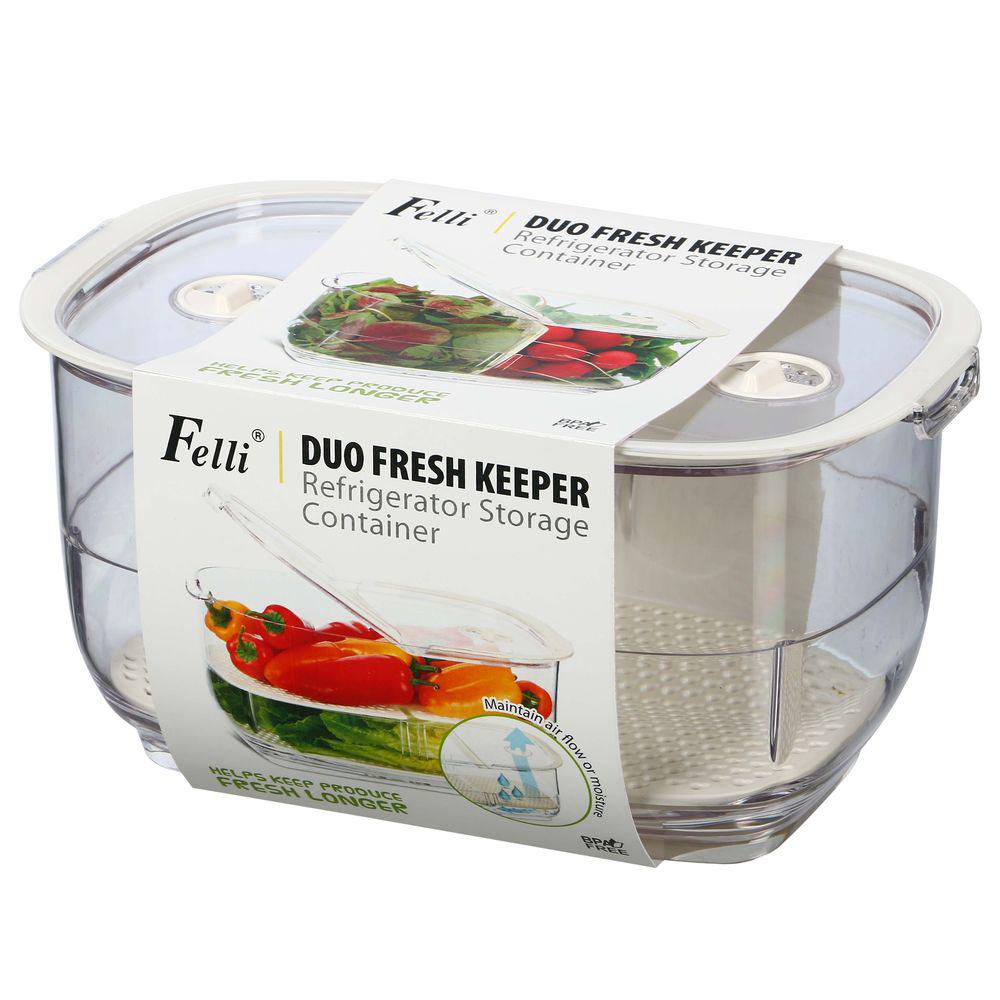 2.4L Duo Fresh Pro Fridge Storage Container