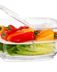 4.4L Duo Fresh Fridge Storage Container - KITCHEN - Fridge and Produce - Soko and Co