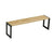 70cm Narrow Bamboo Pantry Shelf Matte Black - KITCHEN - Shelves and Racks - Soko and Co