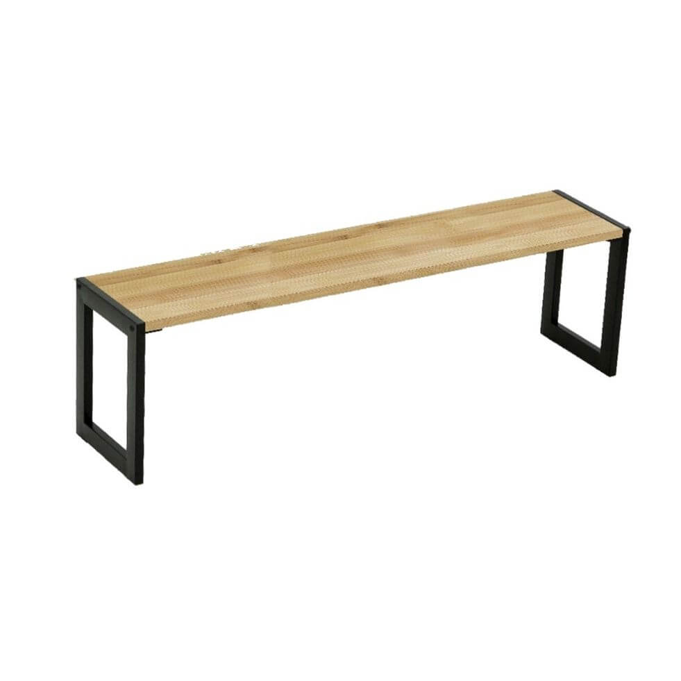 70cm Narrow Bamboo Pantry Shelf Matte Black - KITCHEN - Shelves and Racks - Soko and Co