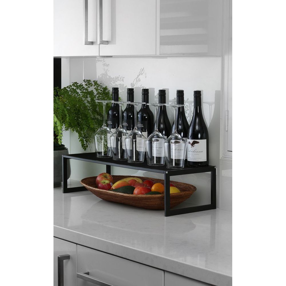 70cm Wide Pantry Shelf Matte Black - KITCHEN - Shelves and Racks - Soko and Co