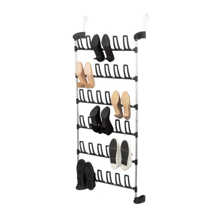 Angela 18 Pair Over Door Shoe Rack - WARDROBE - Shoe Storage - Soko and Co