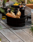 Bala Bread Basket Black - KITCHEN - Bench - Soko and Co