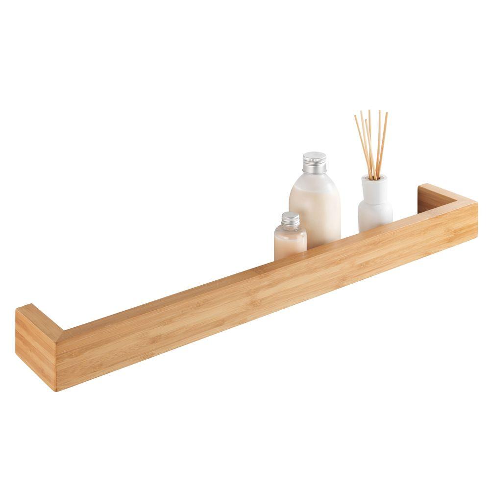 Bamboo 60cm Spice Rack & Wall Shelf - KITCHEN - Spice Racks - Soko and Co