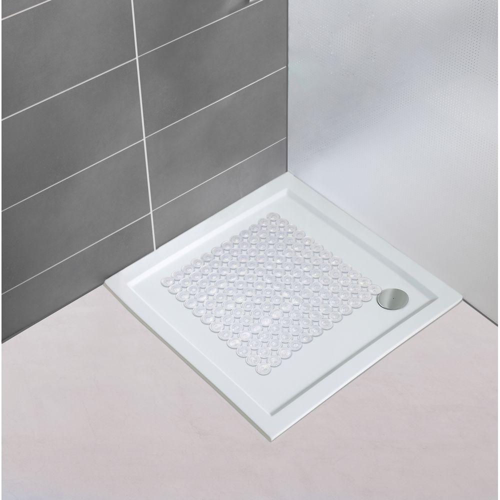 Belle Square Shower Mat Clear - BATHROOM - Safety - Soko and Co