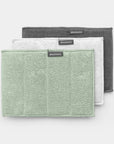 Brabantia Microfibre Dish Cloths 3 Pack Jade Green - KITCHEN - Sink - Soko and Co