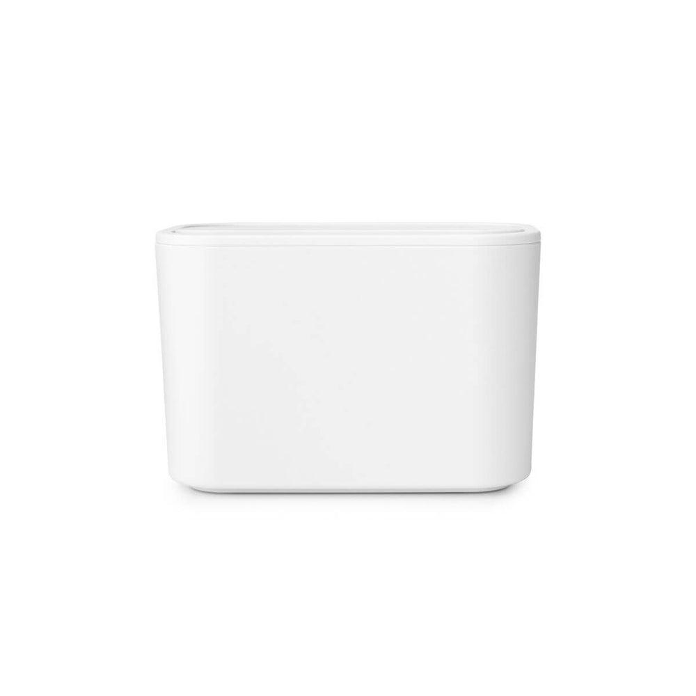 Brabantia Mindset Slim Bathroom Bin White - BATHROOM - Bins - Soko and Co