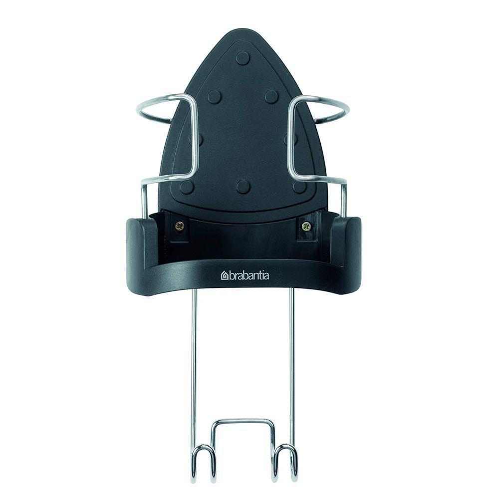Brabantia Steam Iron &amp; Ironing Board Holder Black - LAUNDRY - Ironing - Soko and Co