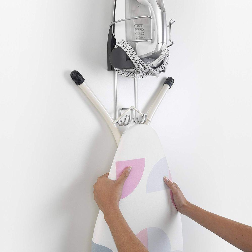 Brabantia Steam Iron & Ironing Board Holder Black - LAUNDRY - Ironing - Soko and Co