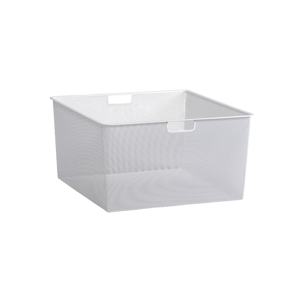 Elfa 55 Standard Mesh Basket 3 Runner White - ELFA - Baskets - Soko and Co