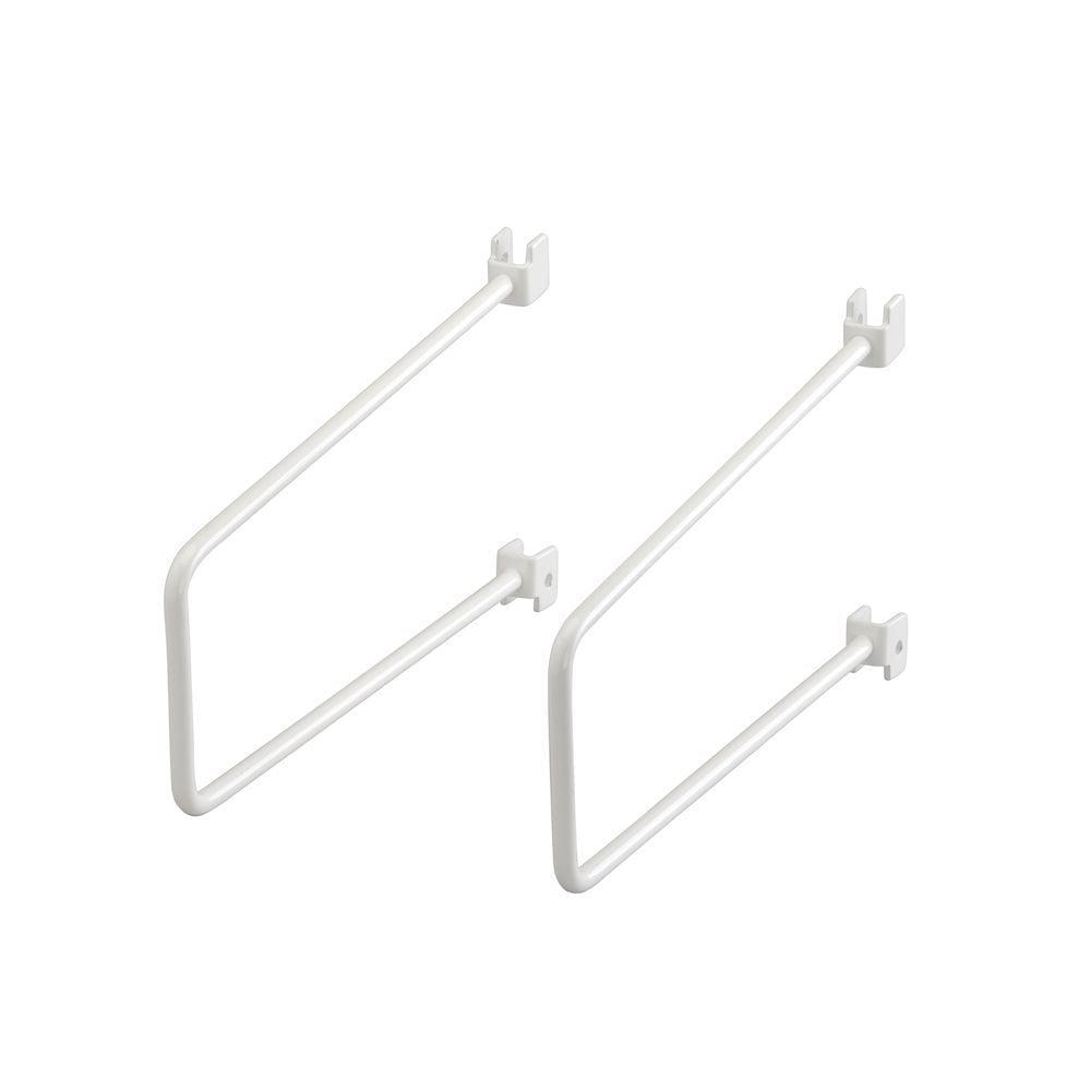 Elfa Book Ends for Hang Standards 2 Pack White - ELFA - Accessories - Soko and Co