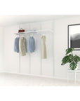 Elfa Classic Wardrobe Starter Kit W: 180 White - ELFA - Ready Made Solutions - Soko and Co