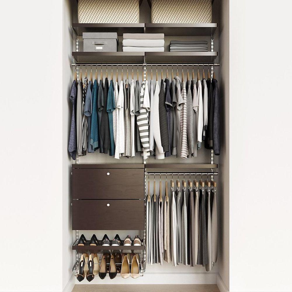 Elfa Decor Drawer Front W: 60 2 Runner Grey - ELFA - Gliding Drawers and Racks - Soko and Co