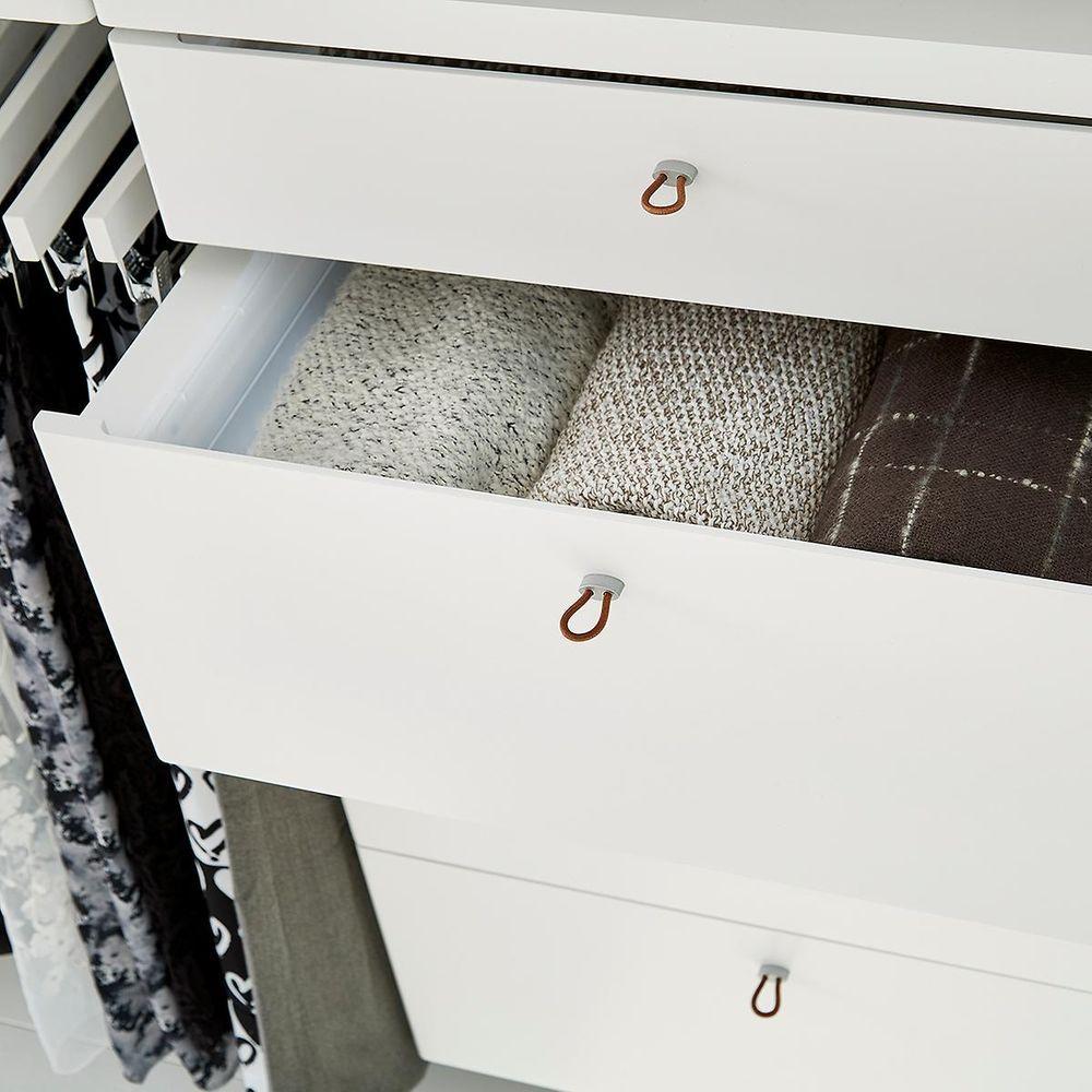 Elfa Decor Drawer Front W: 60 2 Runner White - ELFA - Gliding Drawers and Racks - Soko and Co