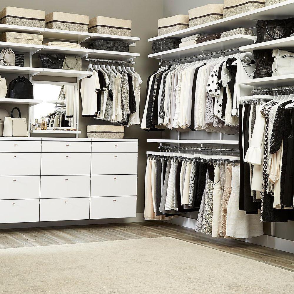 Elfa Decor Drawer Front W: 60 2 Runner White - ELFA - Gliding Drawers and Racks - Soko and Co