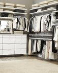 Elfa Decor Drawer Front W: 60 2 Runner White - ELFA - Gliding Drawers and Racks - Soko and Co