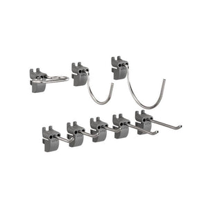 Elfa Metal Storing Board Hooks 8 Pack Grey - ELFA - Storage Track and Storing Board - Soko and Co