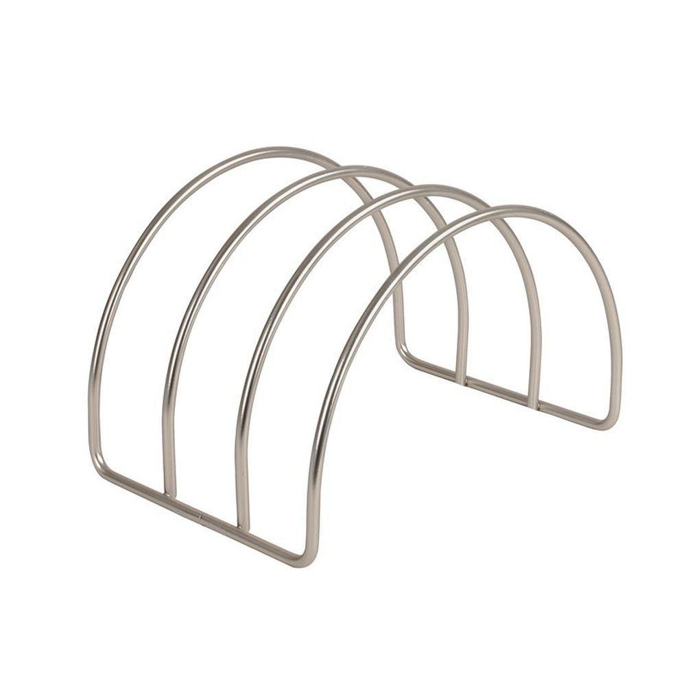 Euro Arc Cabinet & Pantry Organiser Satin Steel - KITCHEN - Shelves and Racks - Soko and Co