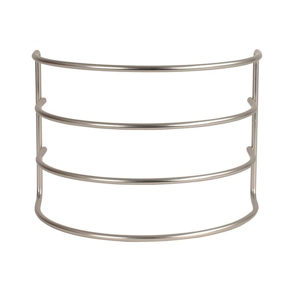 Euro Arc Cabinet & Pantry Organiser Satin Steel - KITCHEN - Shelves and Racks - Soko and Co